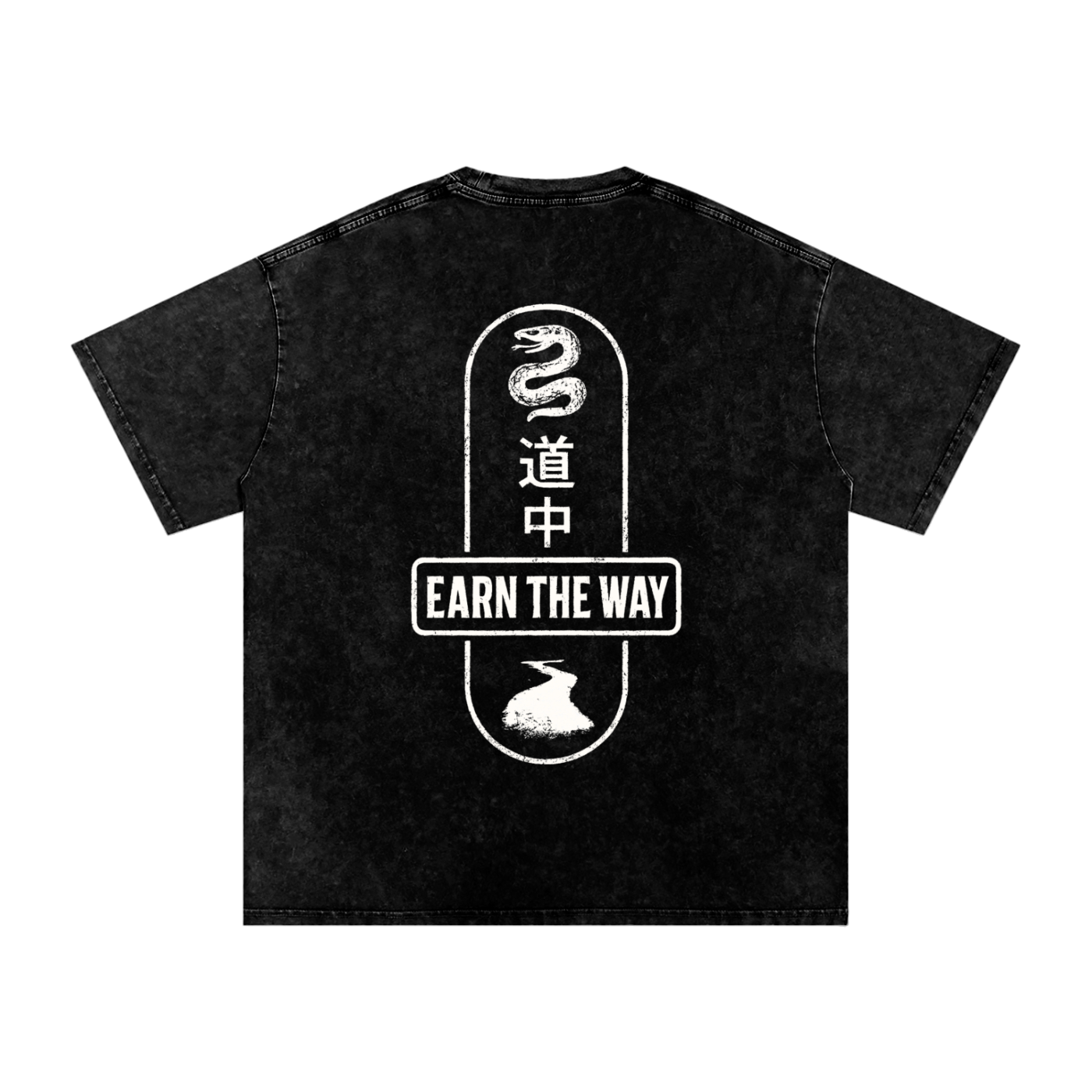 Earn the Way - OVERSIZED VINTAGE TEE