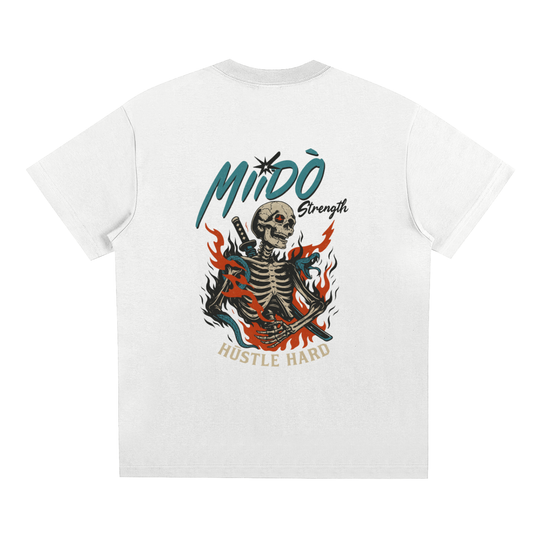 SAMURAI SKELETON - SOFT BOXY TEE