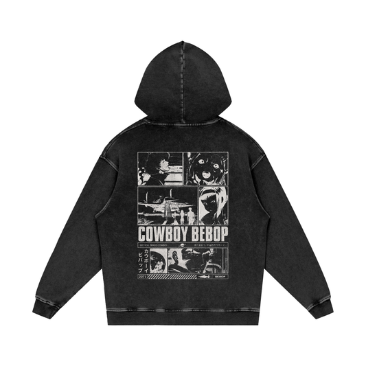 COWBOY BEBOP SNOW WASHED HOODIE
